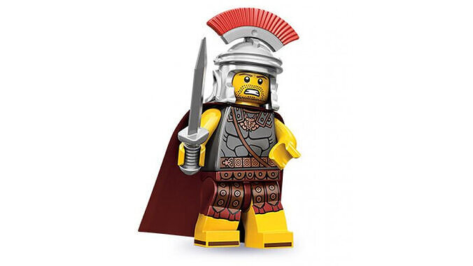 3D print minifigure - 71001-3 Roman Commander 3D print model