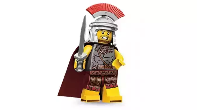3D print minifigure - 71001-3 Roman Commander