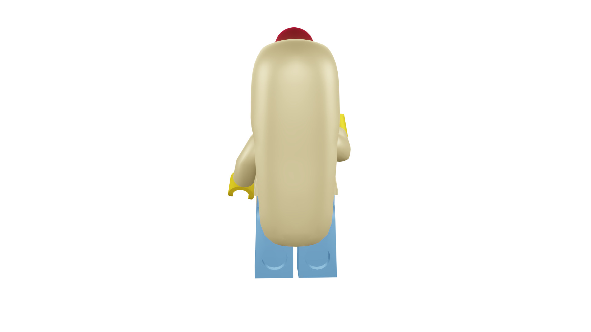 3D print minifigure - 71008-14 Hot Dog Man 3D print model_24
