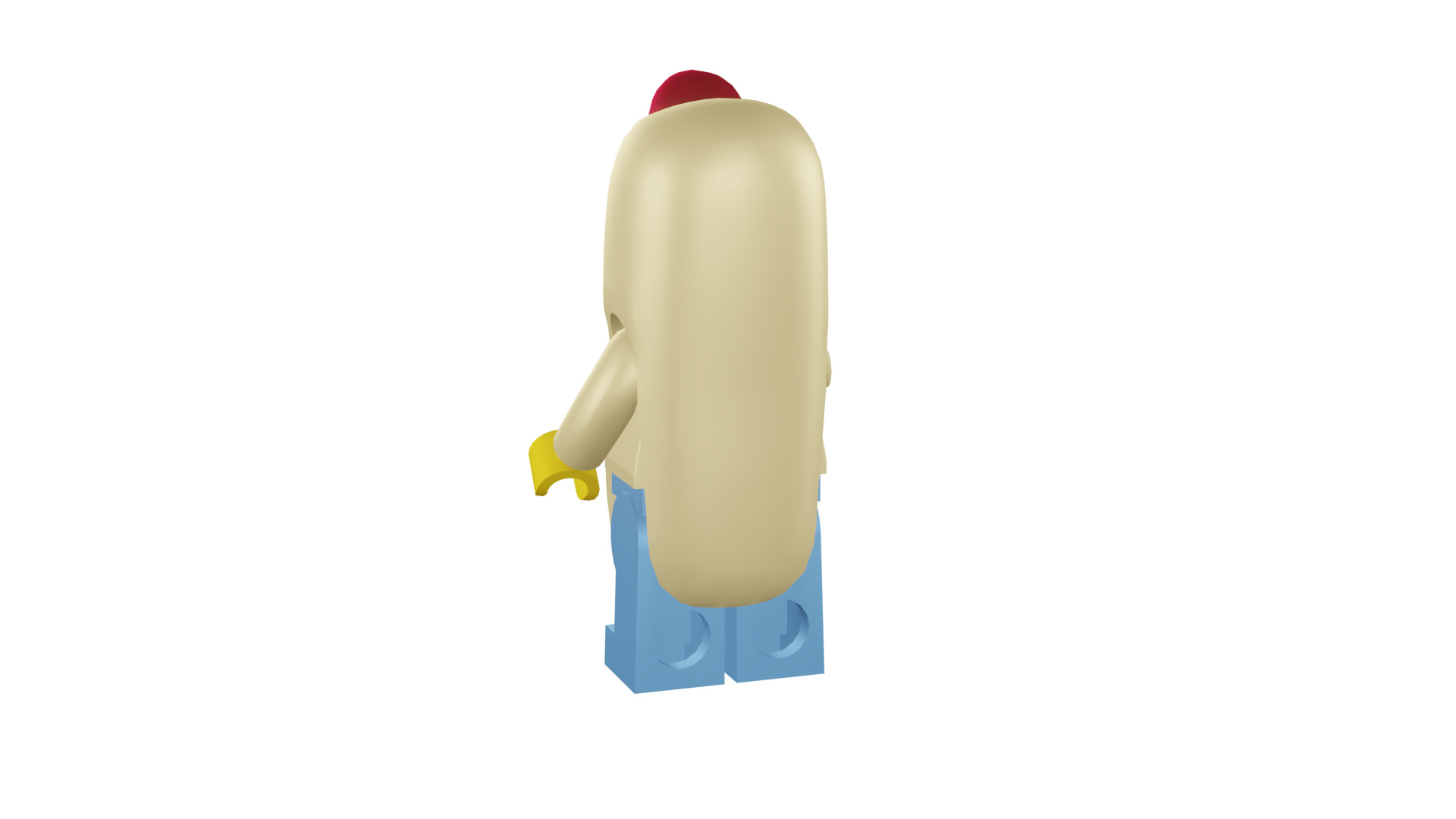 3D print minifigure - 71008-14 Hot Dog Man 3D print model_26