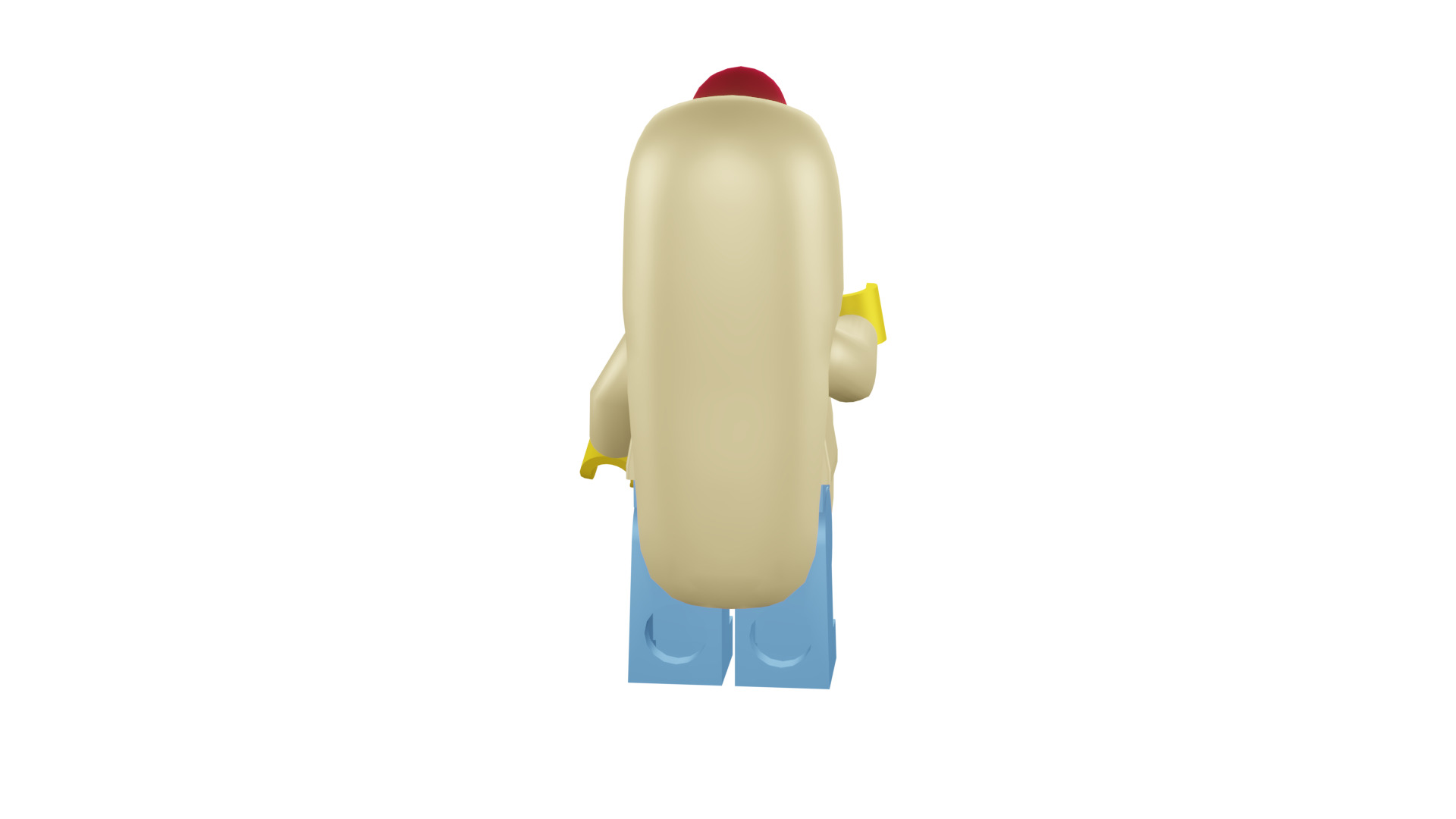3D print minifigure - 71008-14 Hot Dog Man 3D print model_23