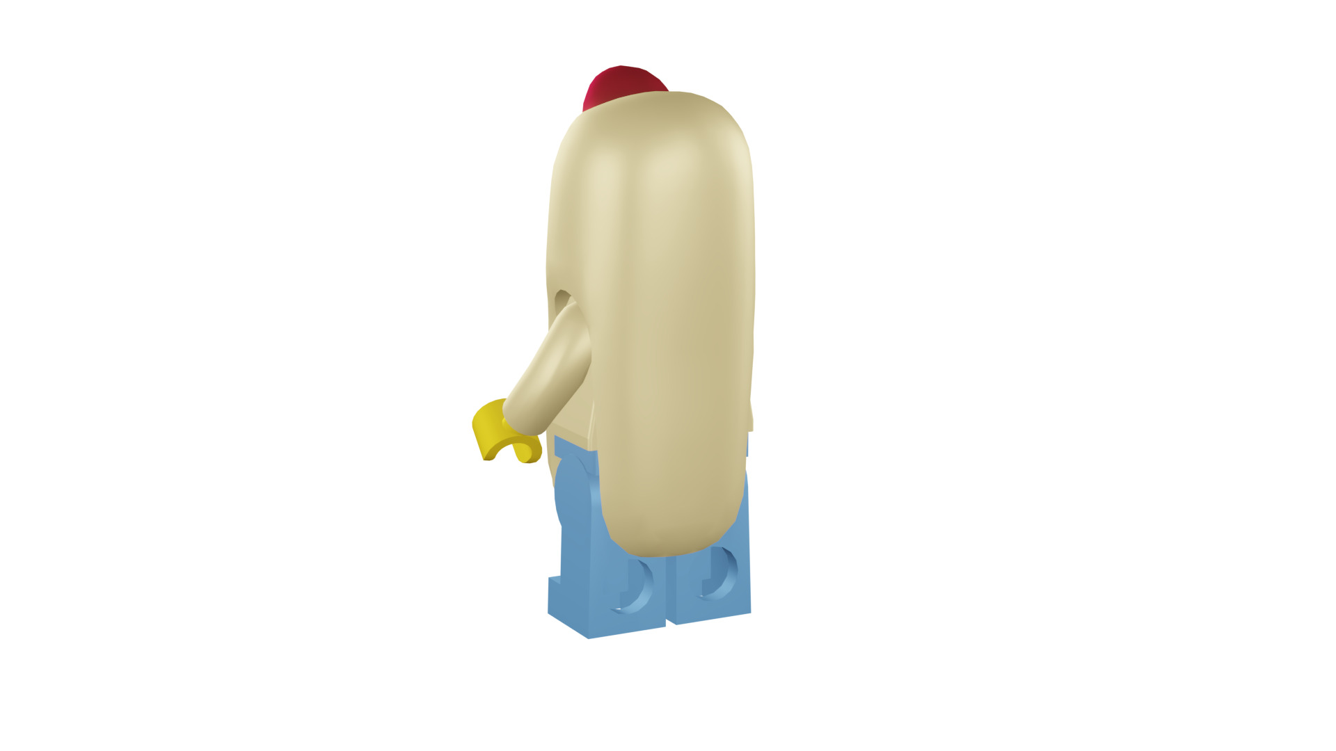 3D print minifigure - 71008-14 Hot Dog Man 3D print model_27
