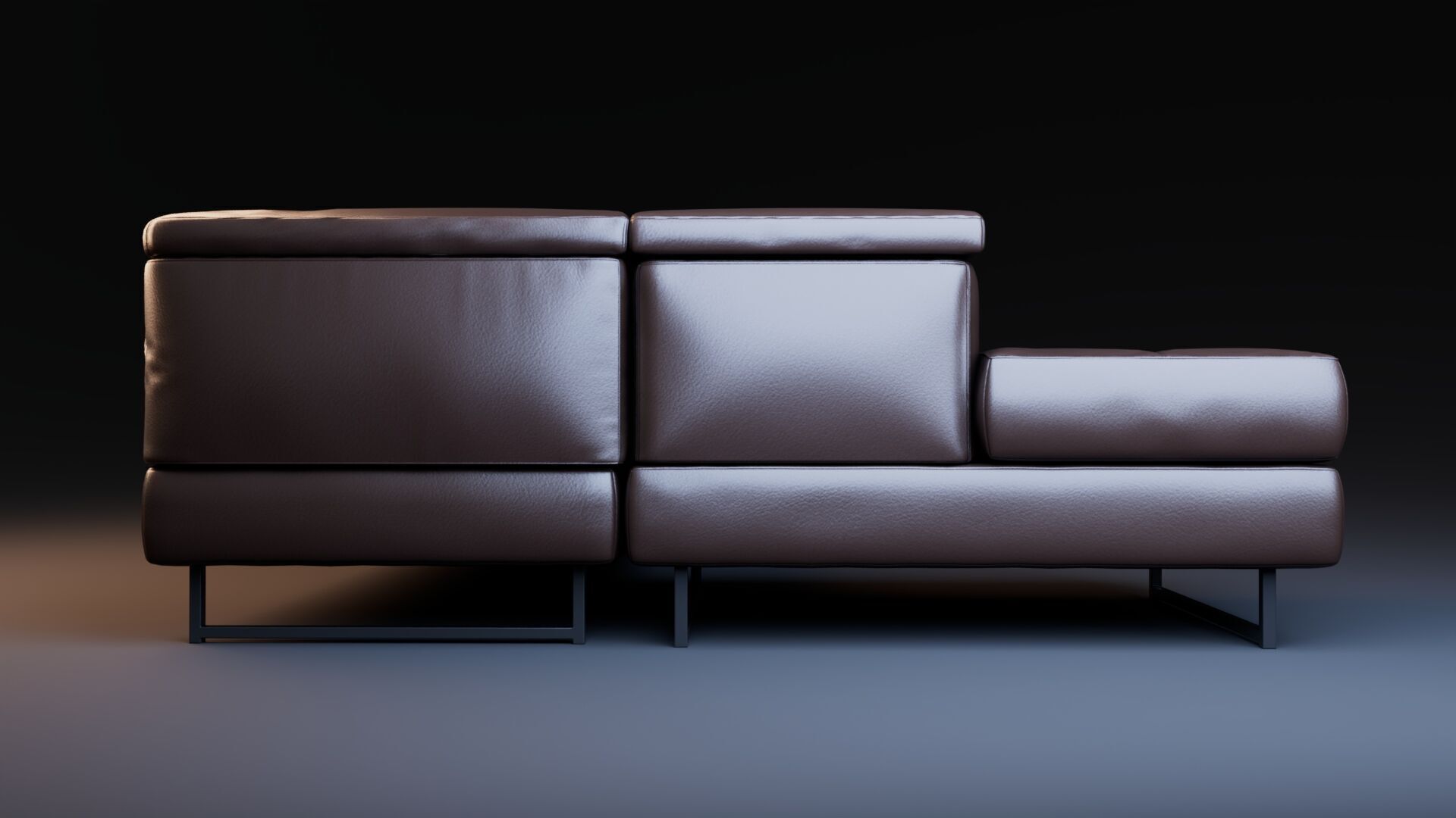 Corner Sofa 3D model_5