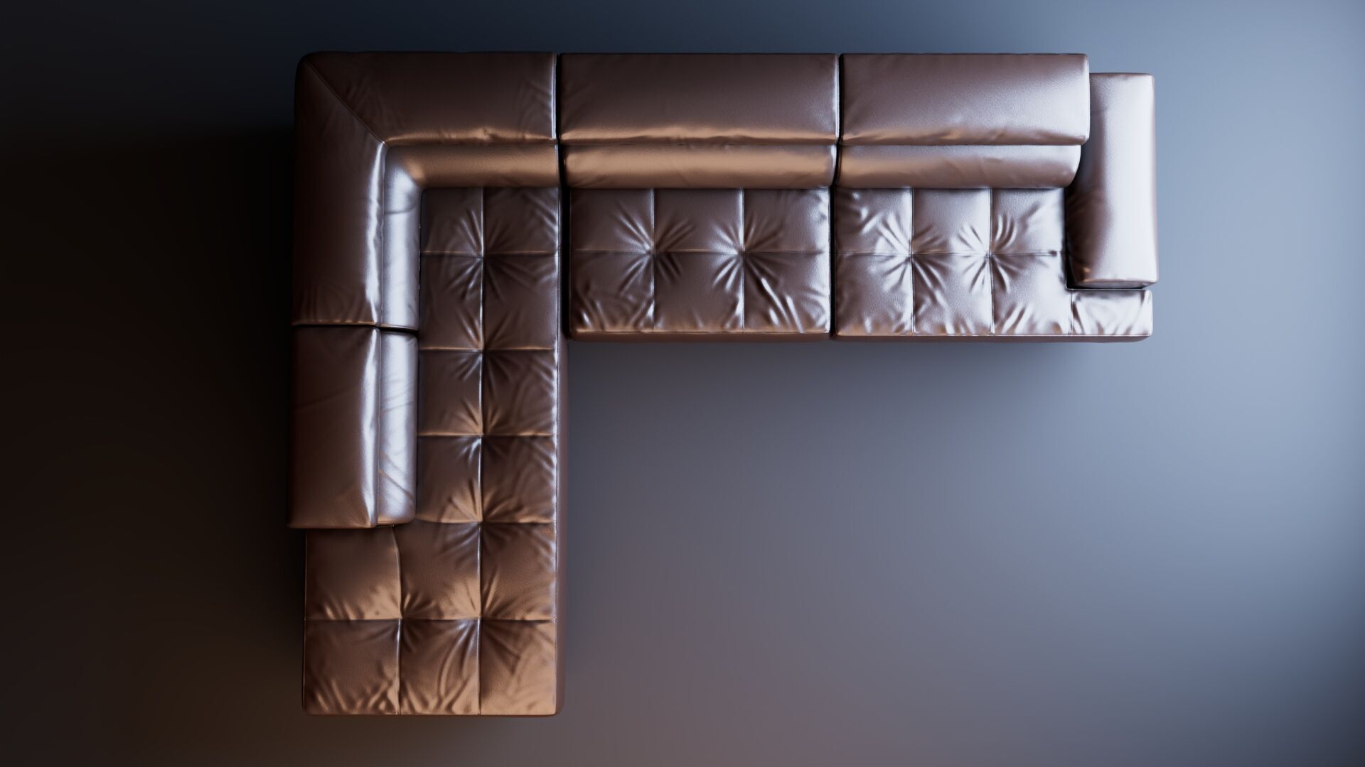 Corner Sofa 3D model_4