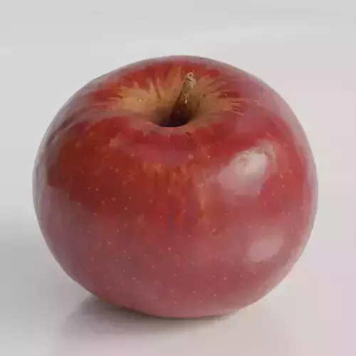 Red Apple- 3D model