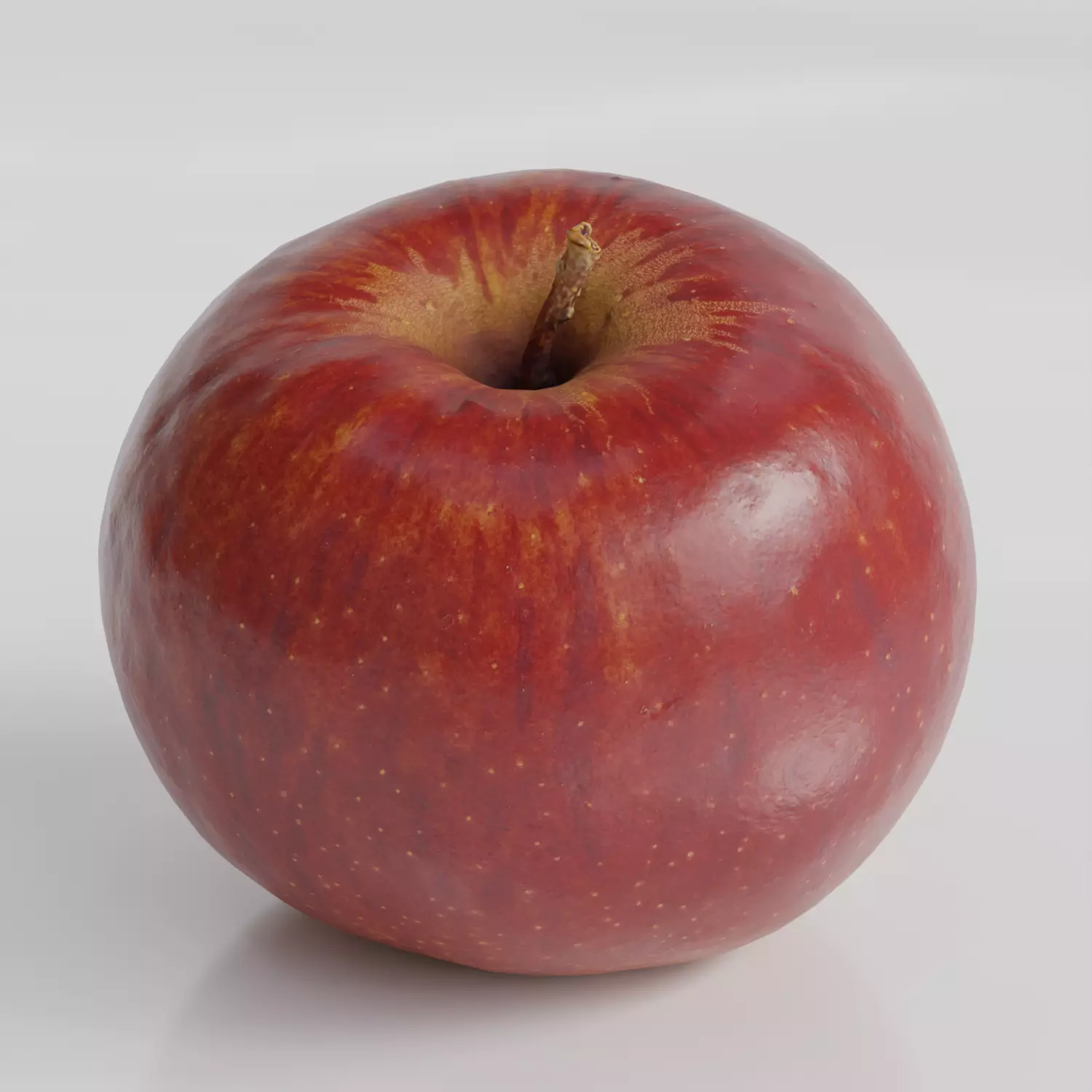 Red Apple- 3D model 3D model_0