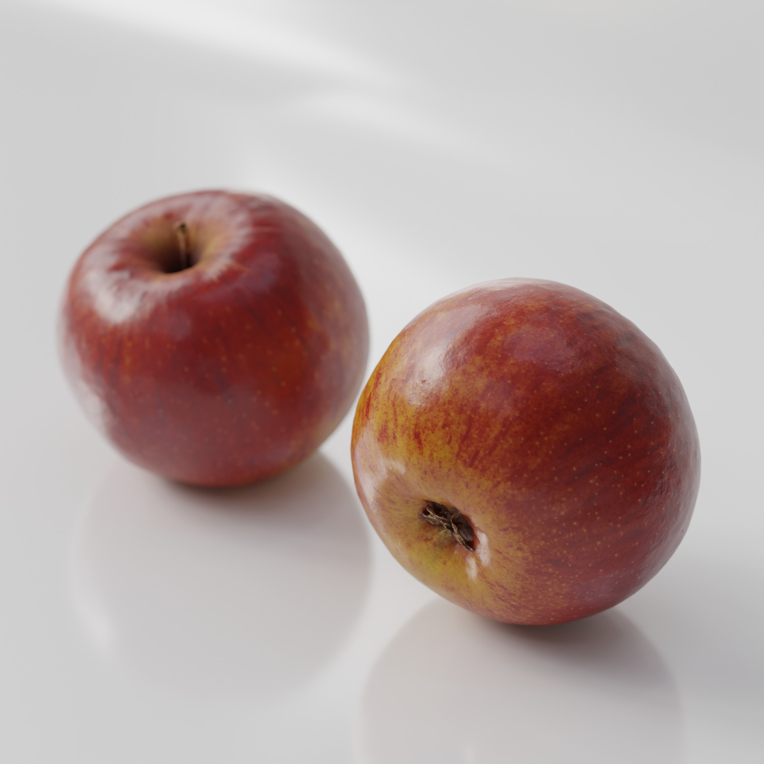 Red Apple- 3D model 3D model_3