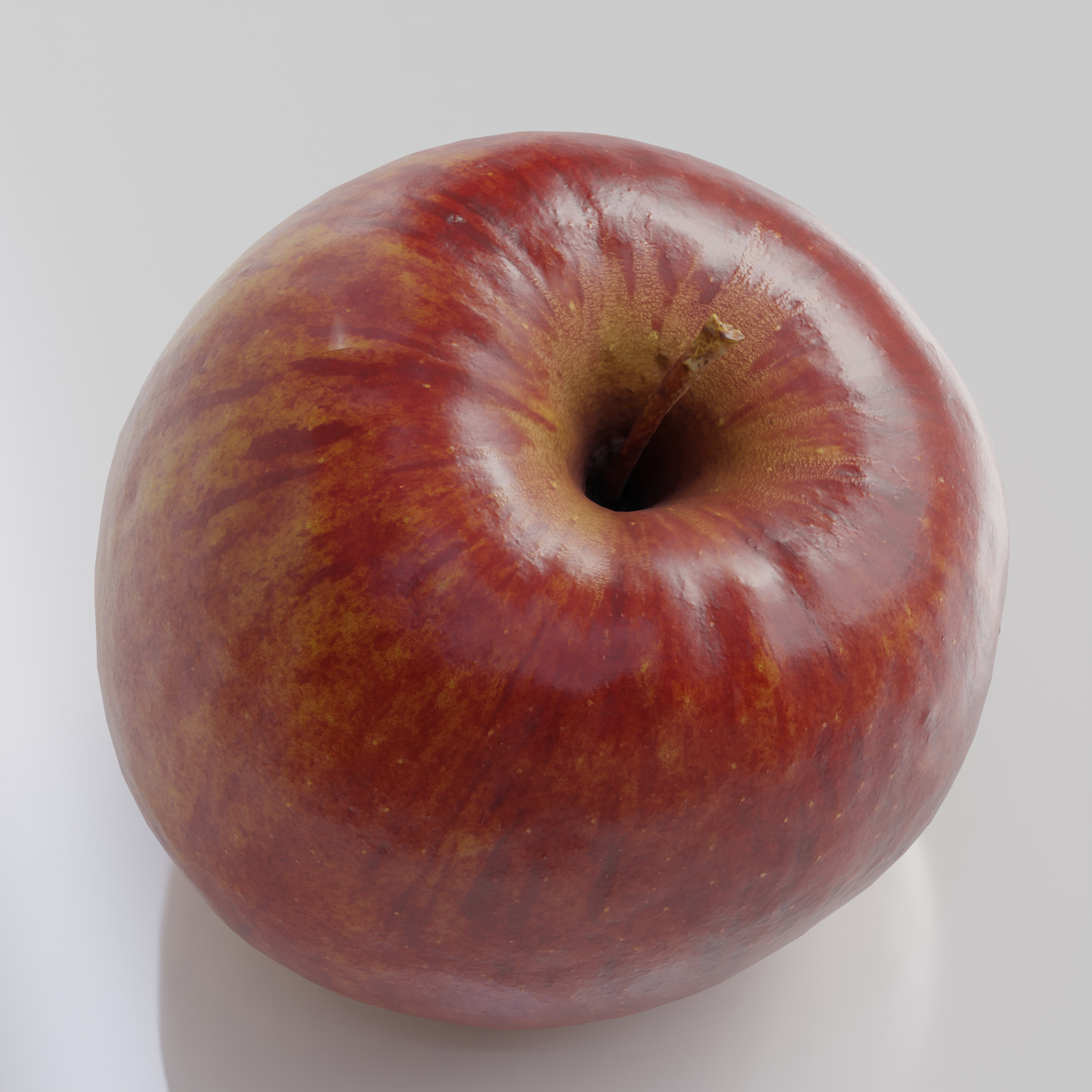 Red Apple- 3D model 3D model_1