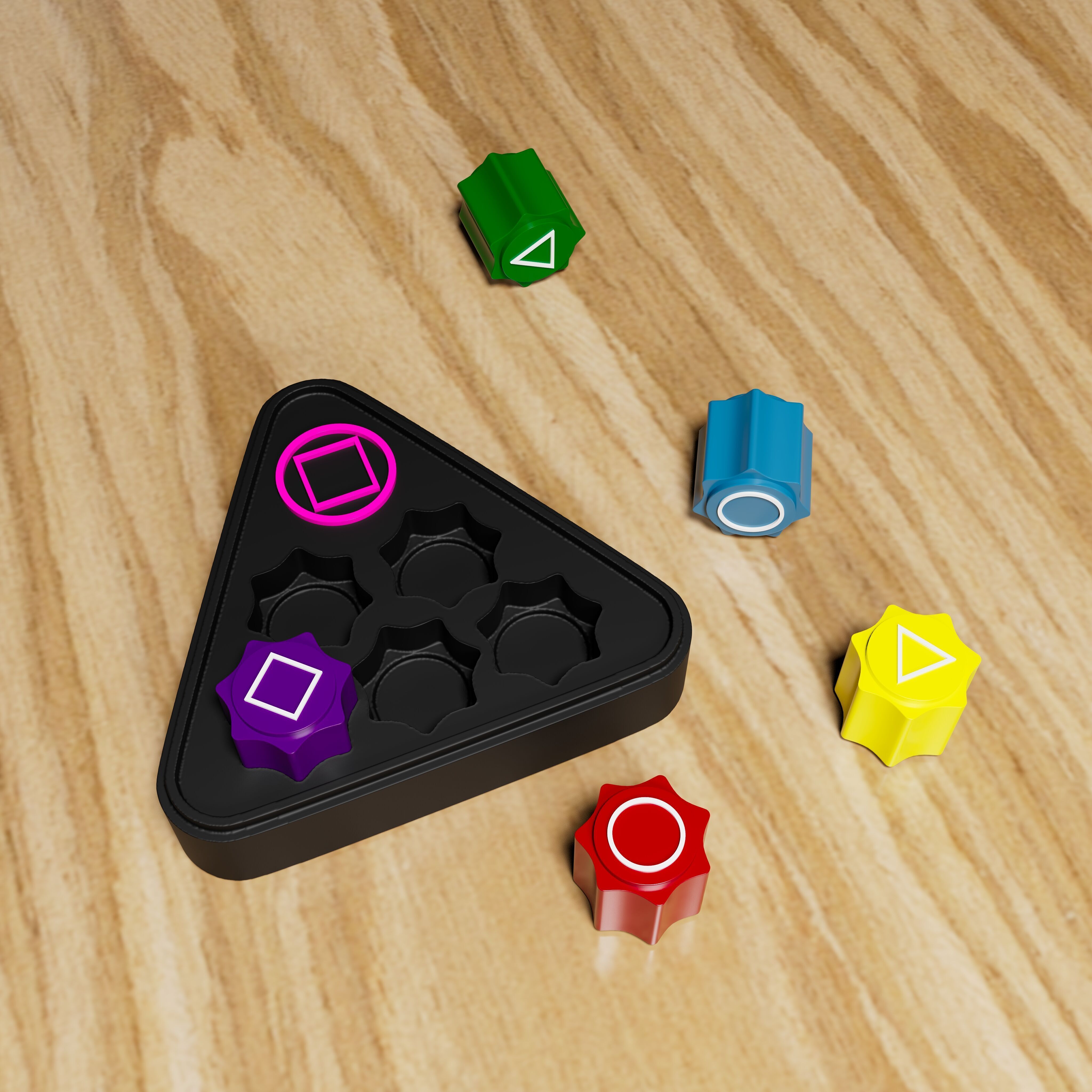 Squid Game-Inspired Gongi - 3D Model for Your Game Collection 3D print model_1