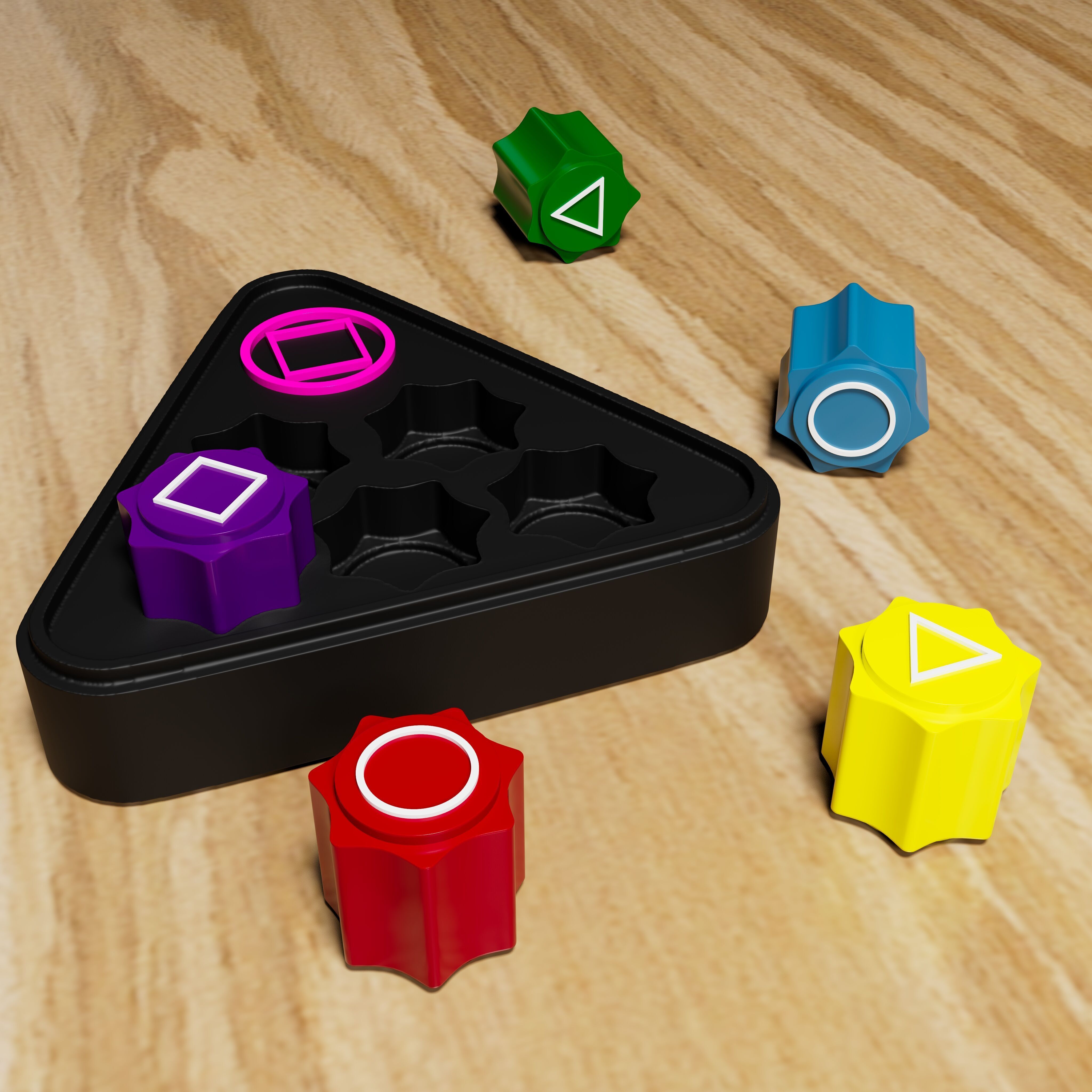 Squid Game-Inspired Gongi - 3D Model for Your Game Collection 3D print model_2