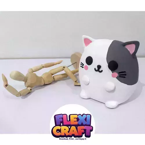 KITTY BANK  PRINTED IN PLACE