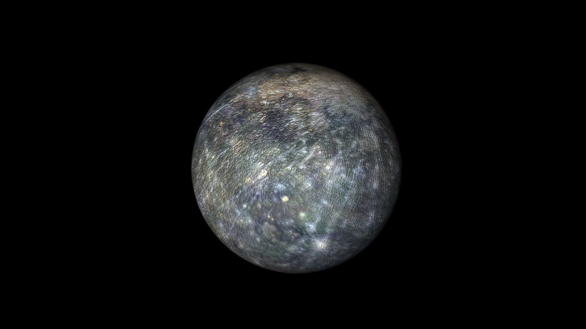 Mercury Planets Collection 3D model_7