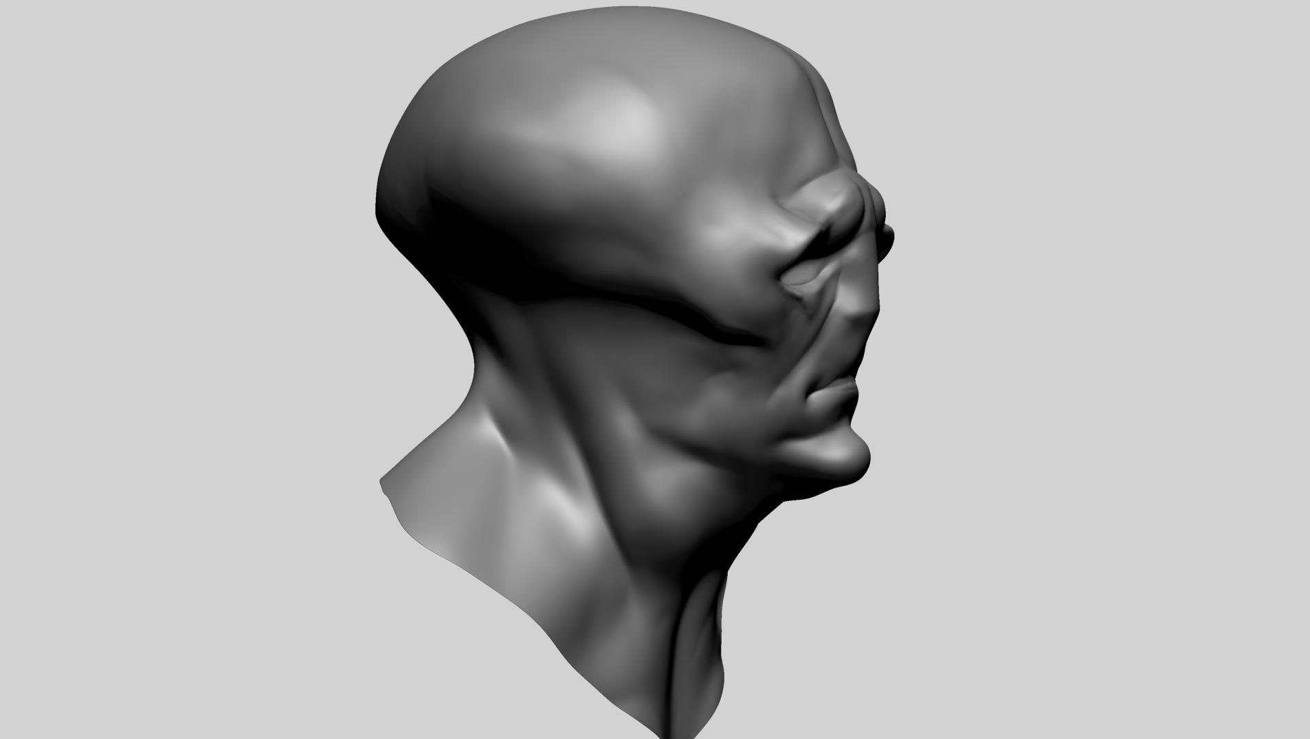 Creature Body Form G 3D model_12