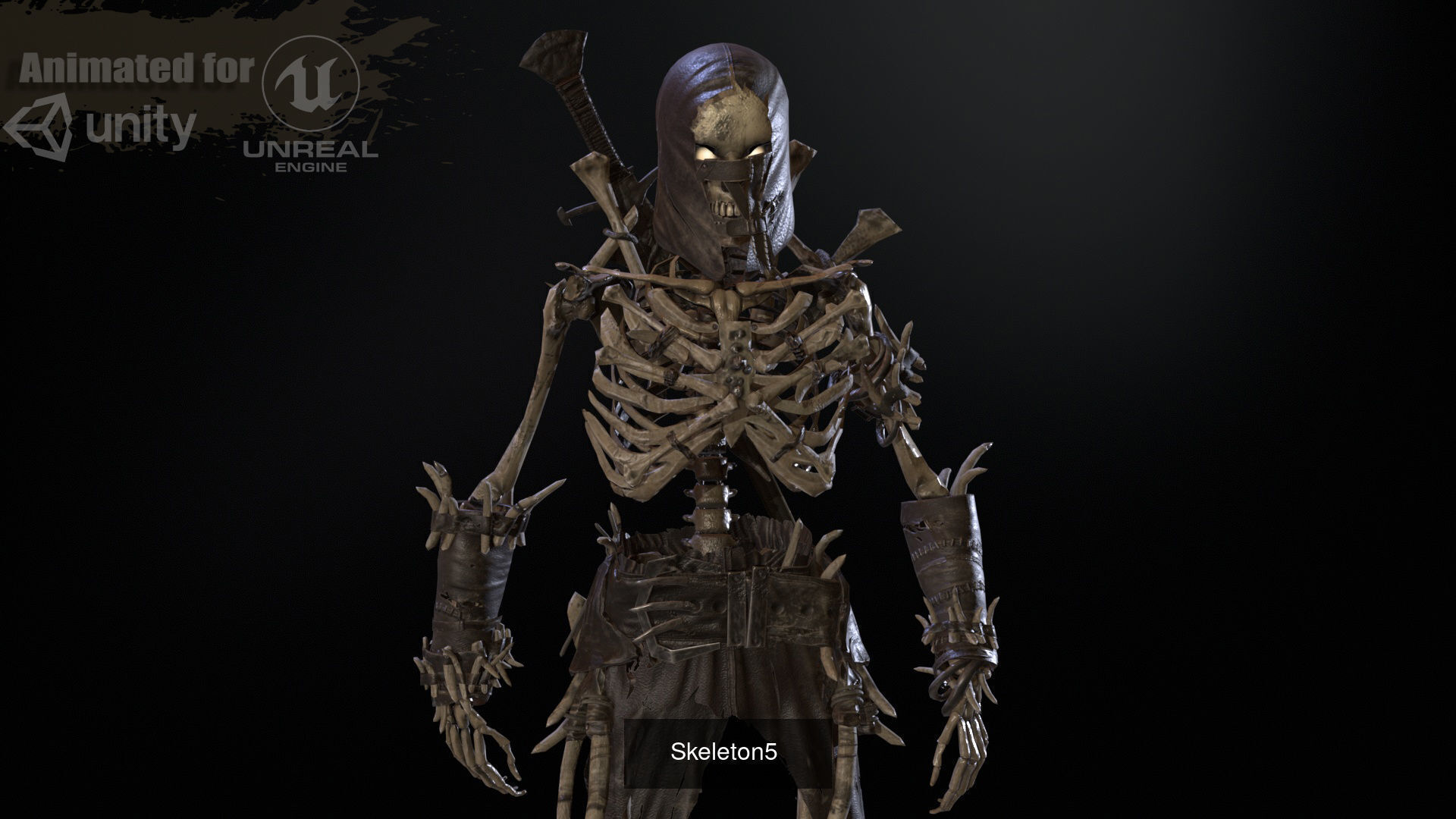LEGIONS OF BONE Undead Character Pack 3D Model Collection_19