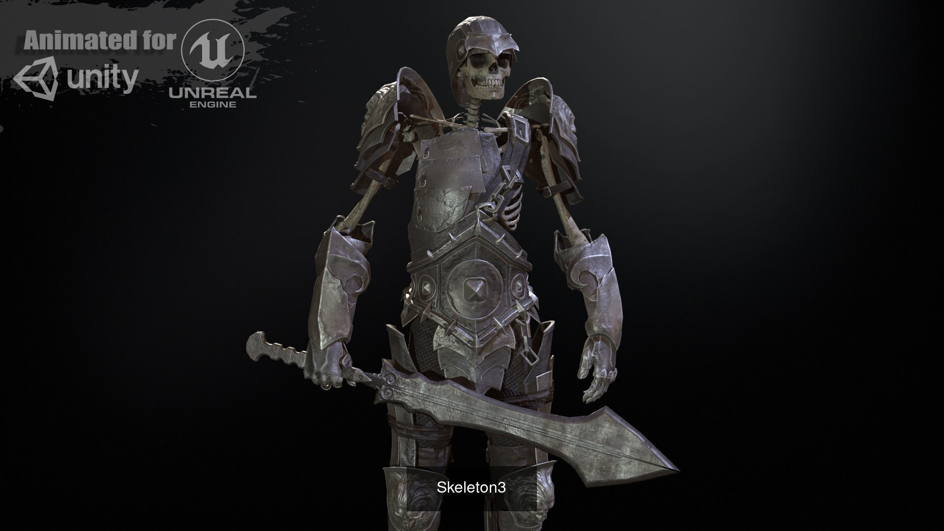 LEGIONS OF BONE Undead Character Pack 3D Model Collection_17
