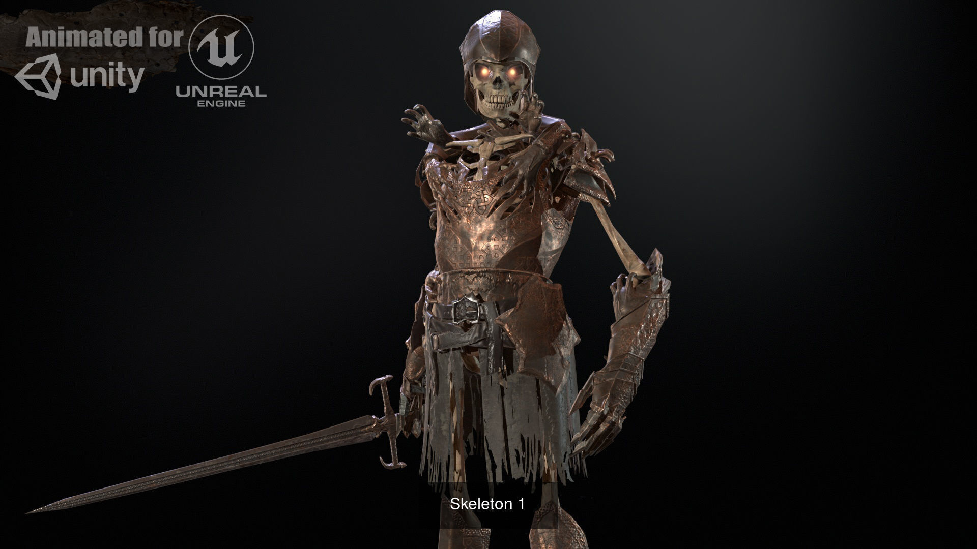 LEGIONS OF BONE Undead Character Pack 3D Model Collection_13