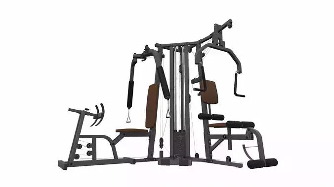 Strength fitness gym station 4