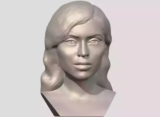 Kylie Jenner bust  3D print model