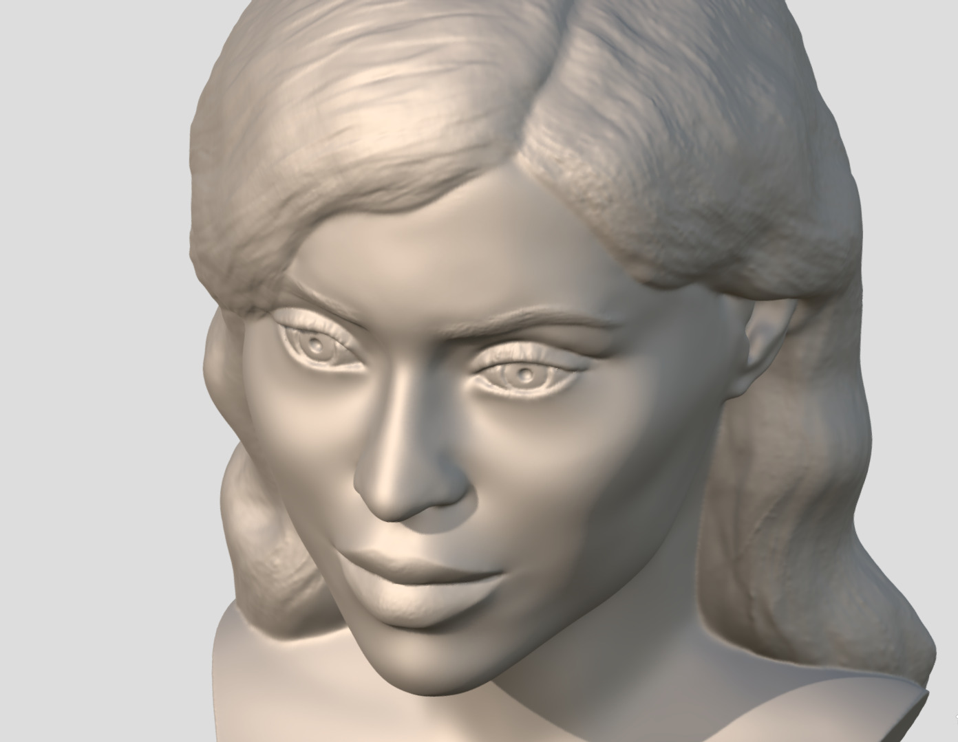Kylie Jenner bust  3D print model_13