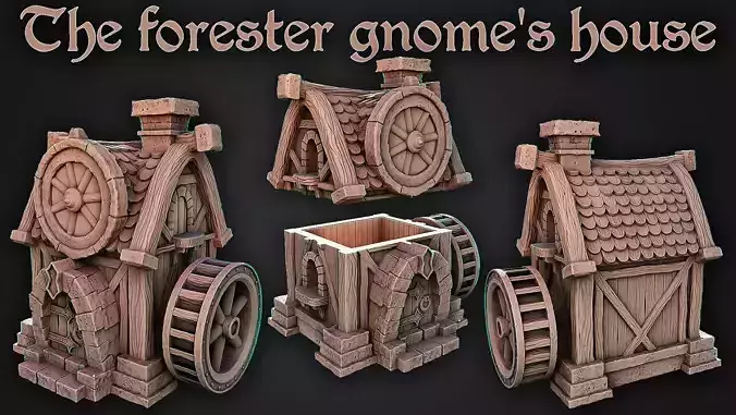 Medieval props 3D print model