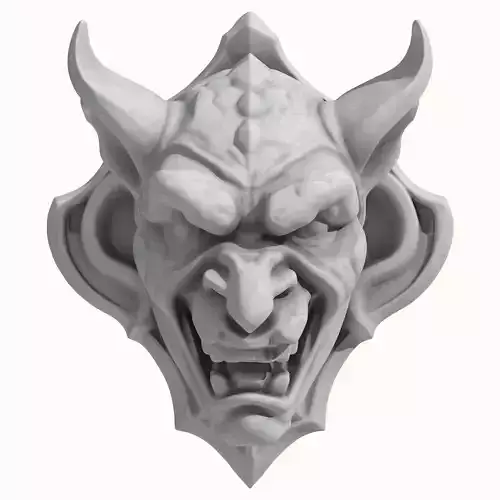 Gargoyle Head 3 3D model