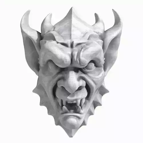 Gargoyle Head 2 3D model