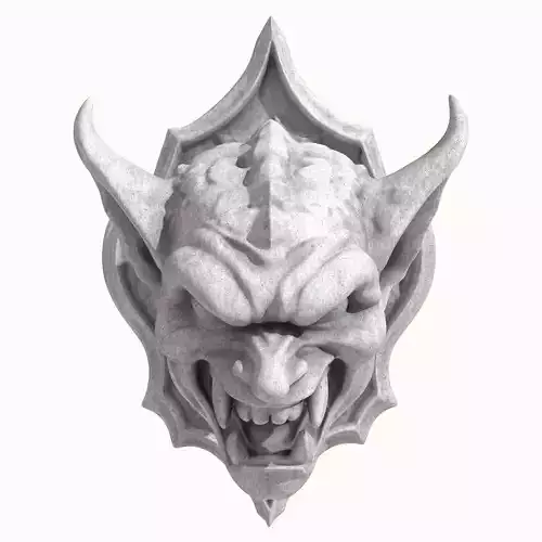 Gargoyle Head 1 3D model