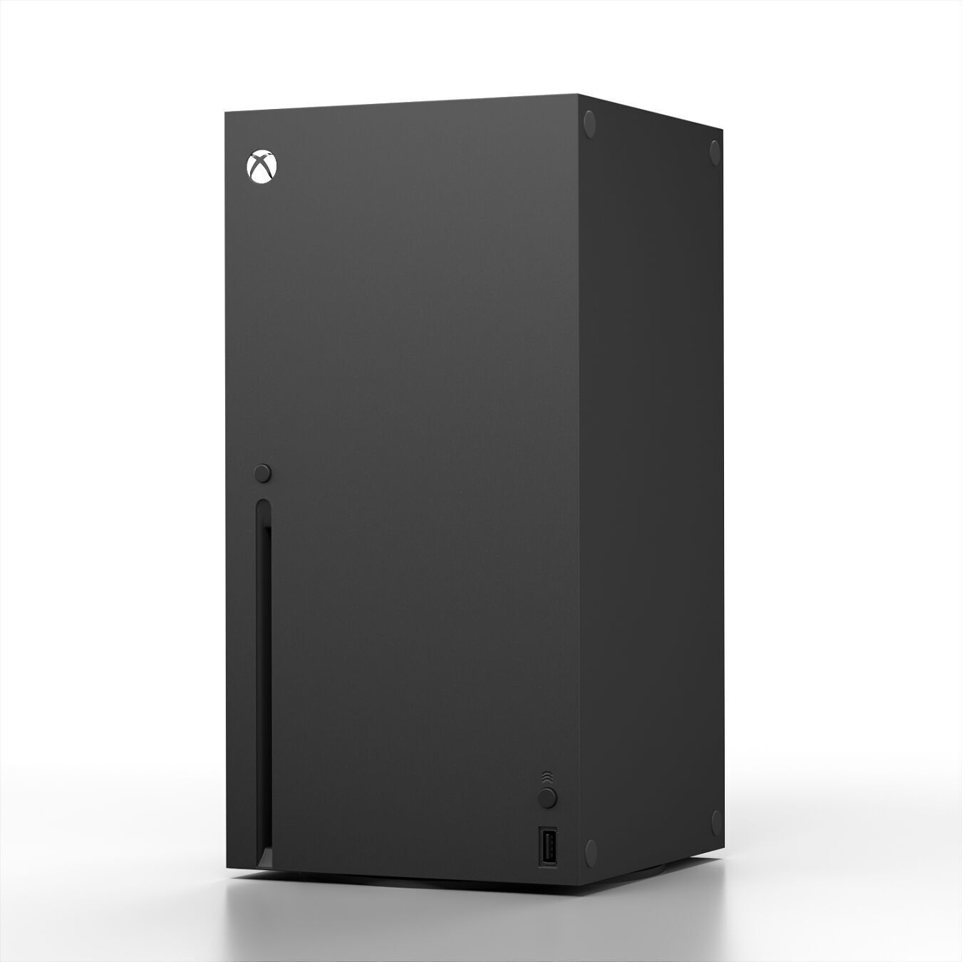 Xbox Series X Disk Drive Carbon Black 3D model_1