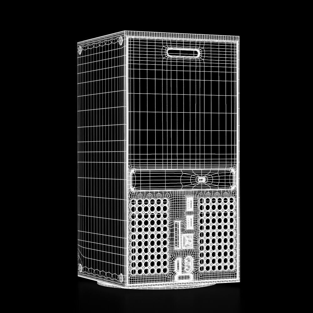 Xbox Series X Disk Drive Carbon Black 3D model_11