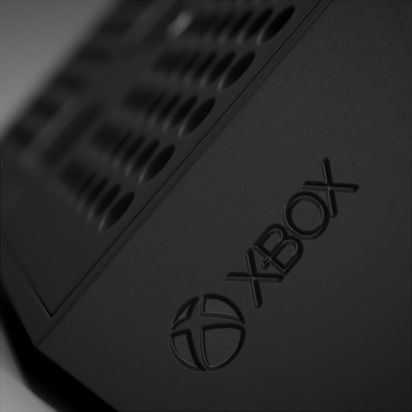 Xbox Series X Disk Drive Carbon Black 3D model_7