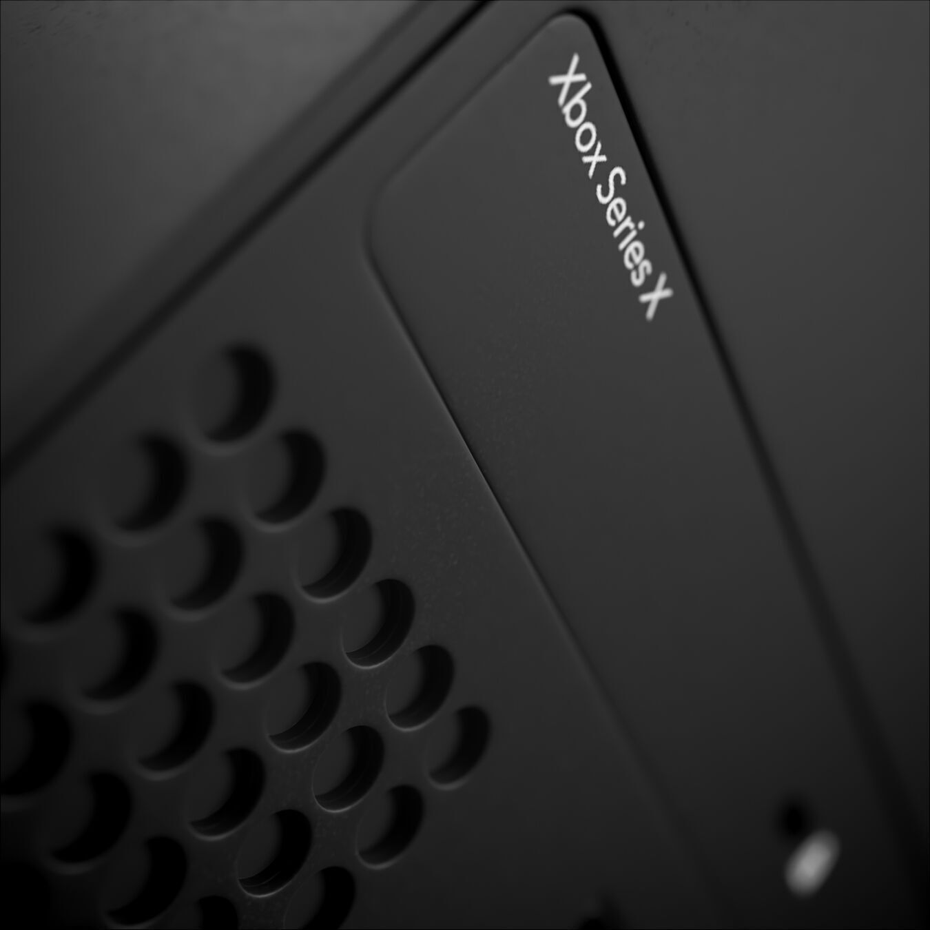 Xbox Series X Disk Drive Carbon Black 3D model_6