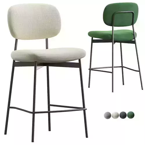 FLOW BAR CHAIR 3D model
