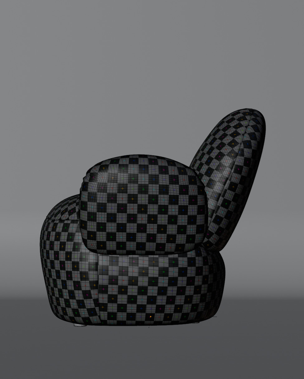 Nana Love Armchair 3D model Free 3D model_15
