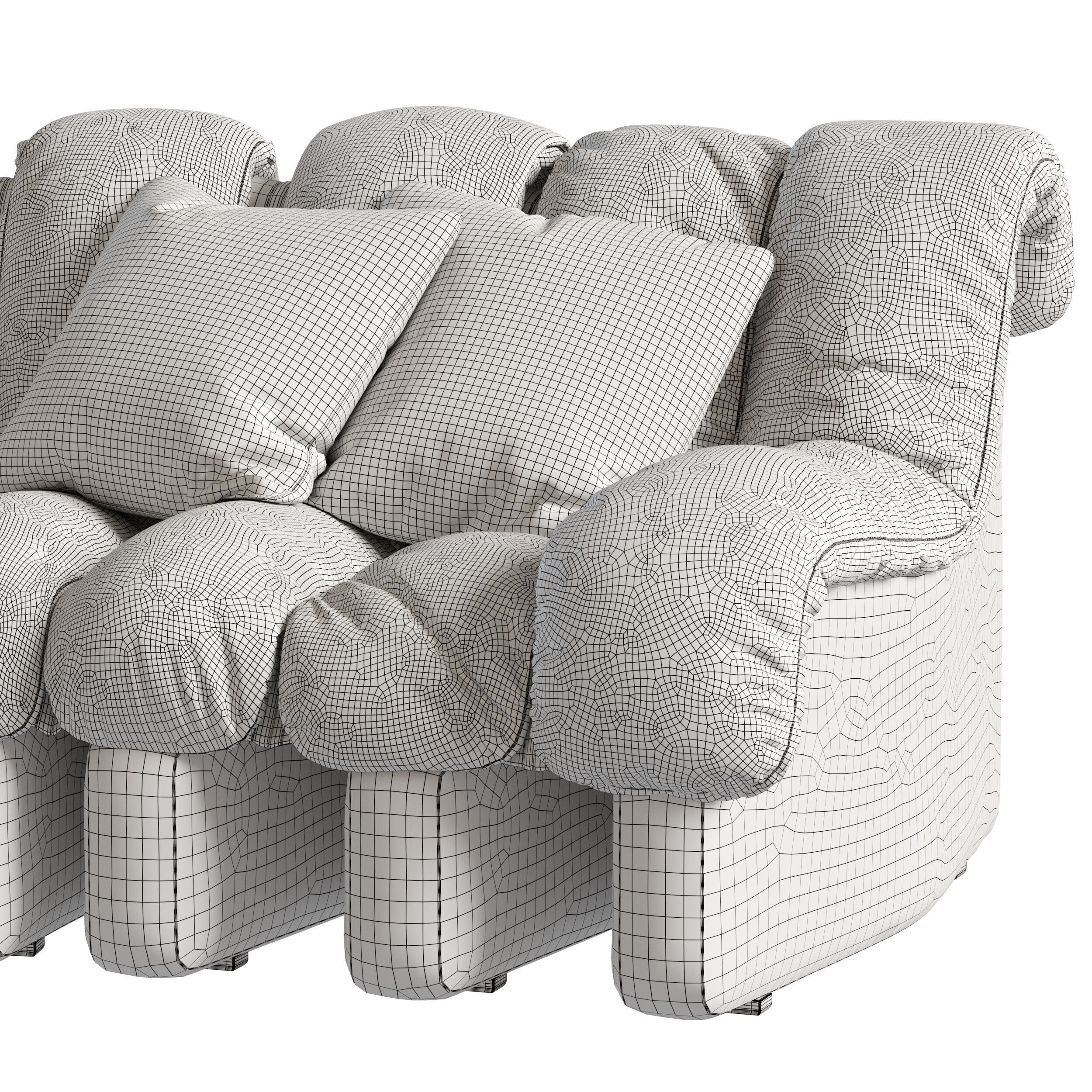 De Sede DS-600 Sofa  3D model_6