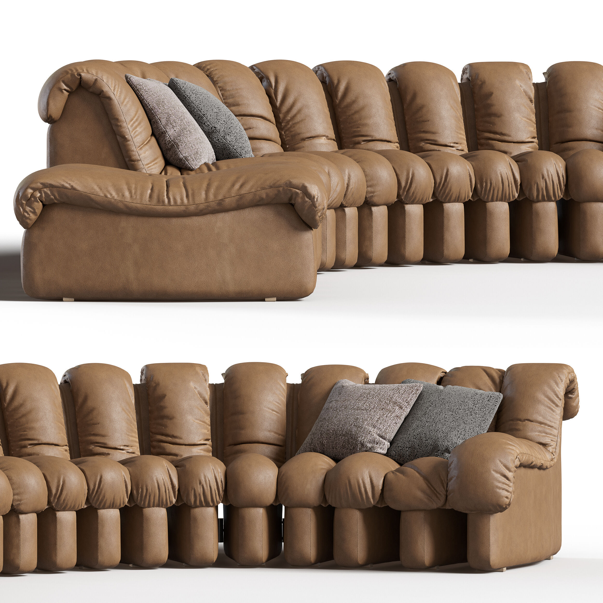 De Sede DS-600 Sofa  3D model_3
