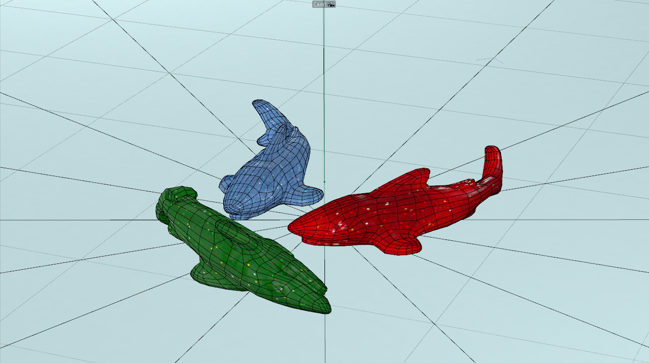 Jelly Shark Candy 3D model_4