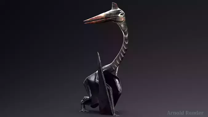 Dinosaur Quetzalcoatlus Giant Pterosaurs Unity Project