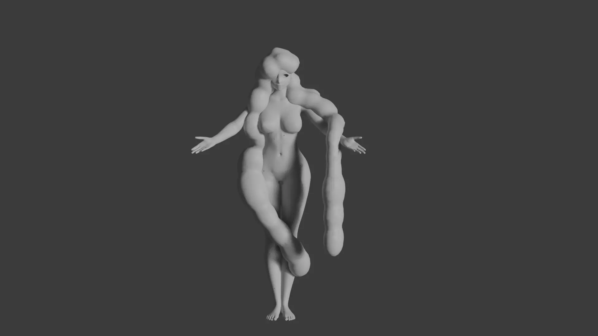 Statue Free 3D model_0