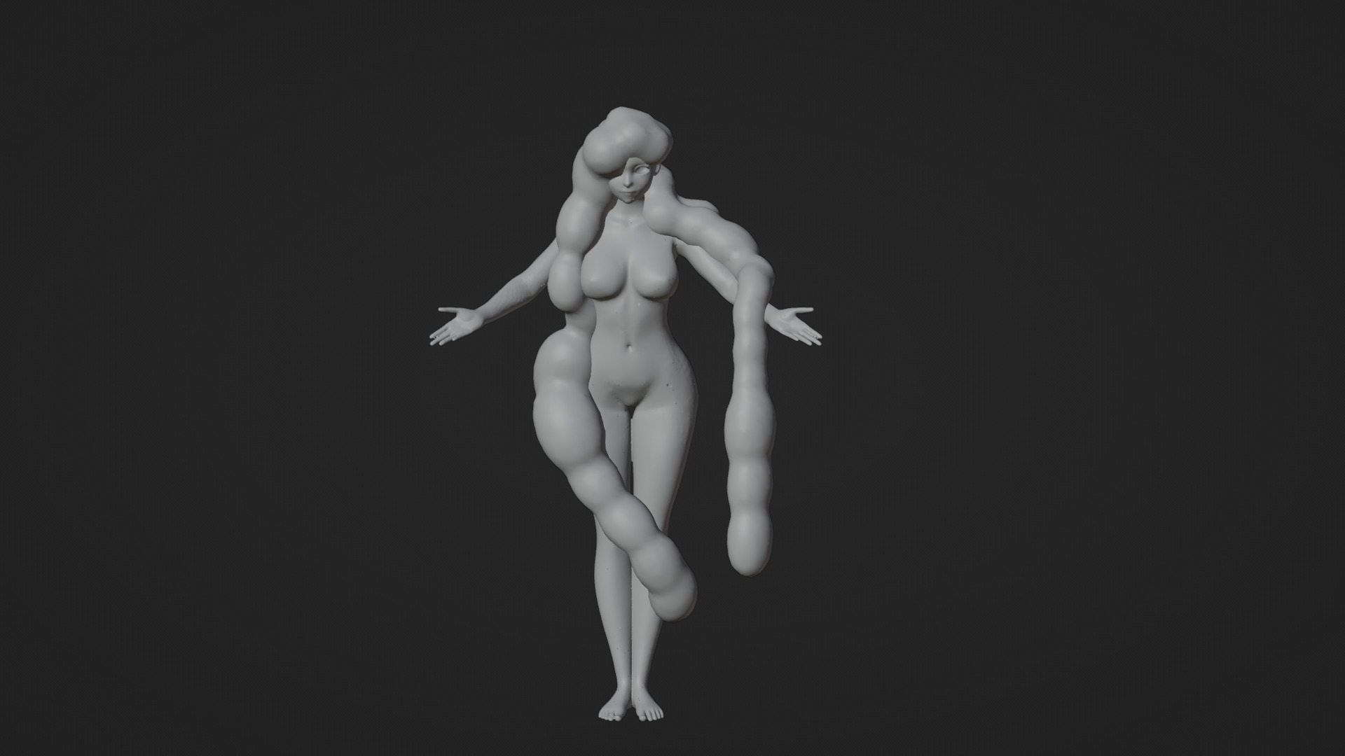 Statue Free 3D model_1