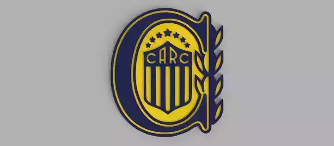 Club Atletico Rosario Central Coat of Arms Futbol Wall Picture