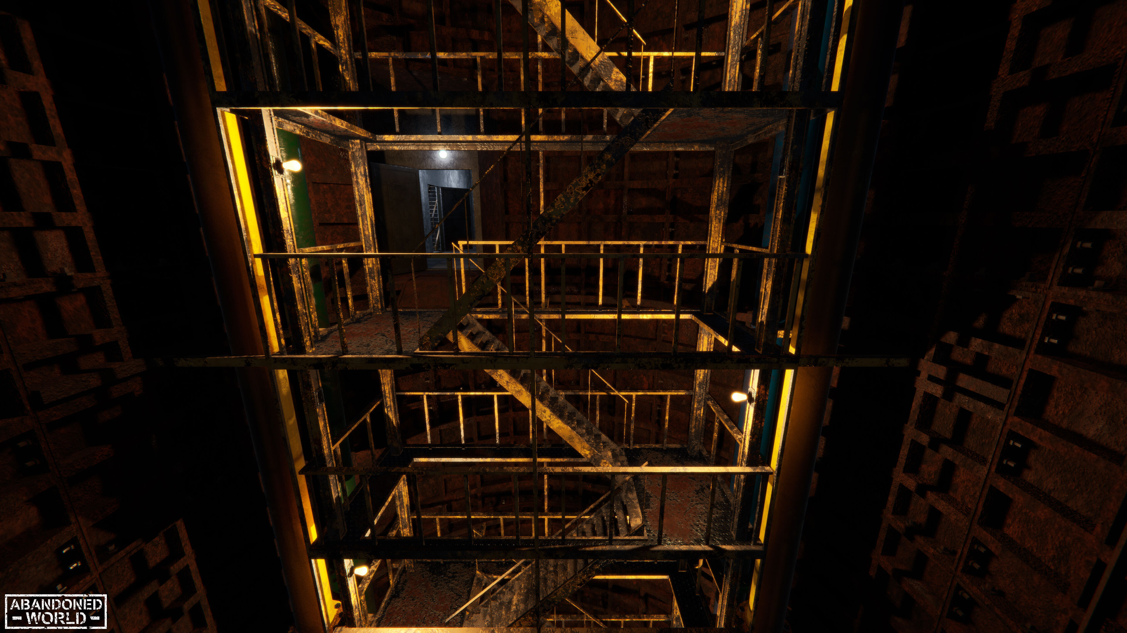 Modular Subway Tunnels for Unity Low-poly 3D model_33