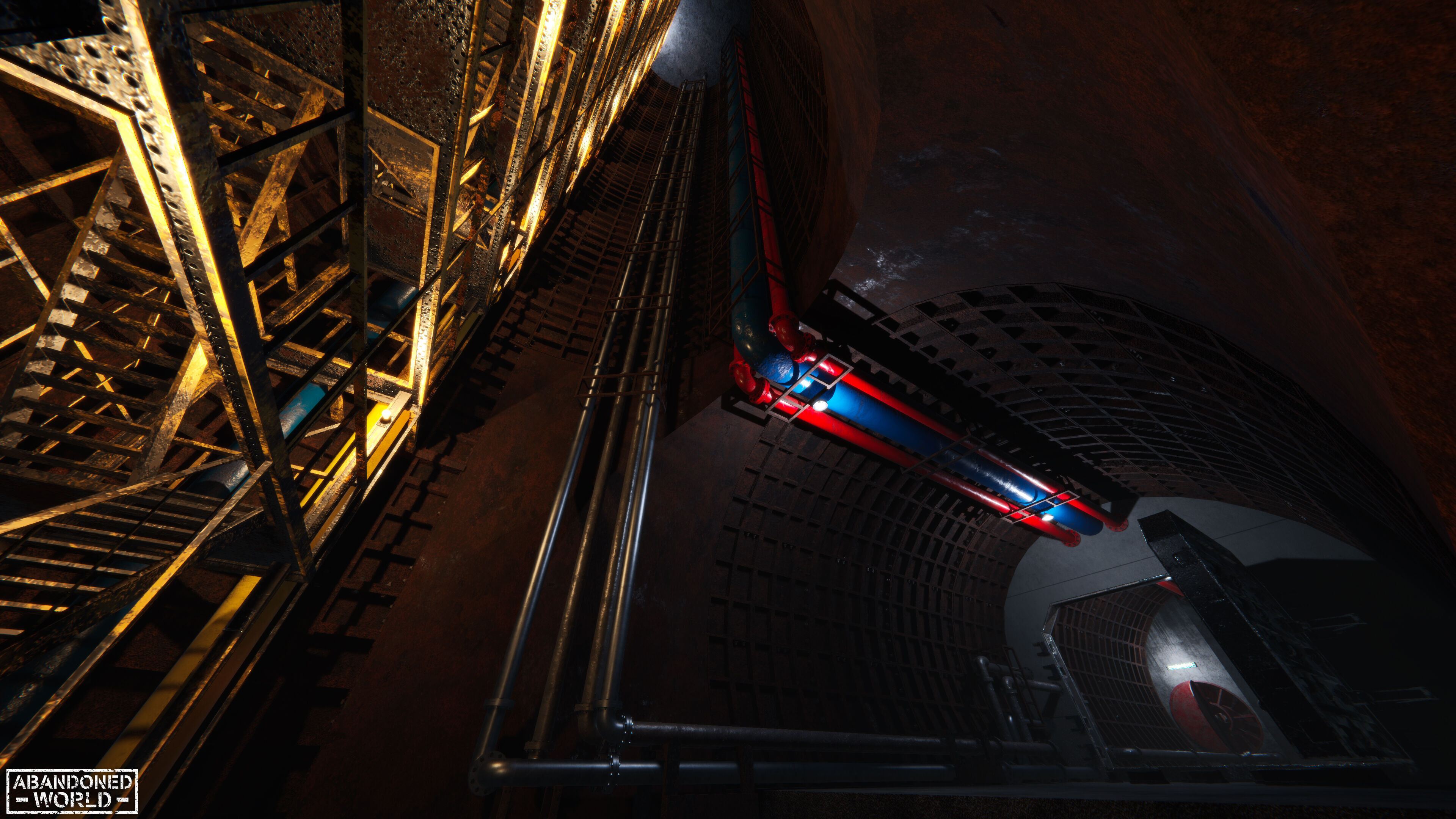 Modular Subway Tunnels for Unity Low-poly 3D model_32