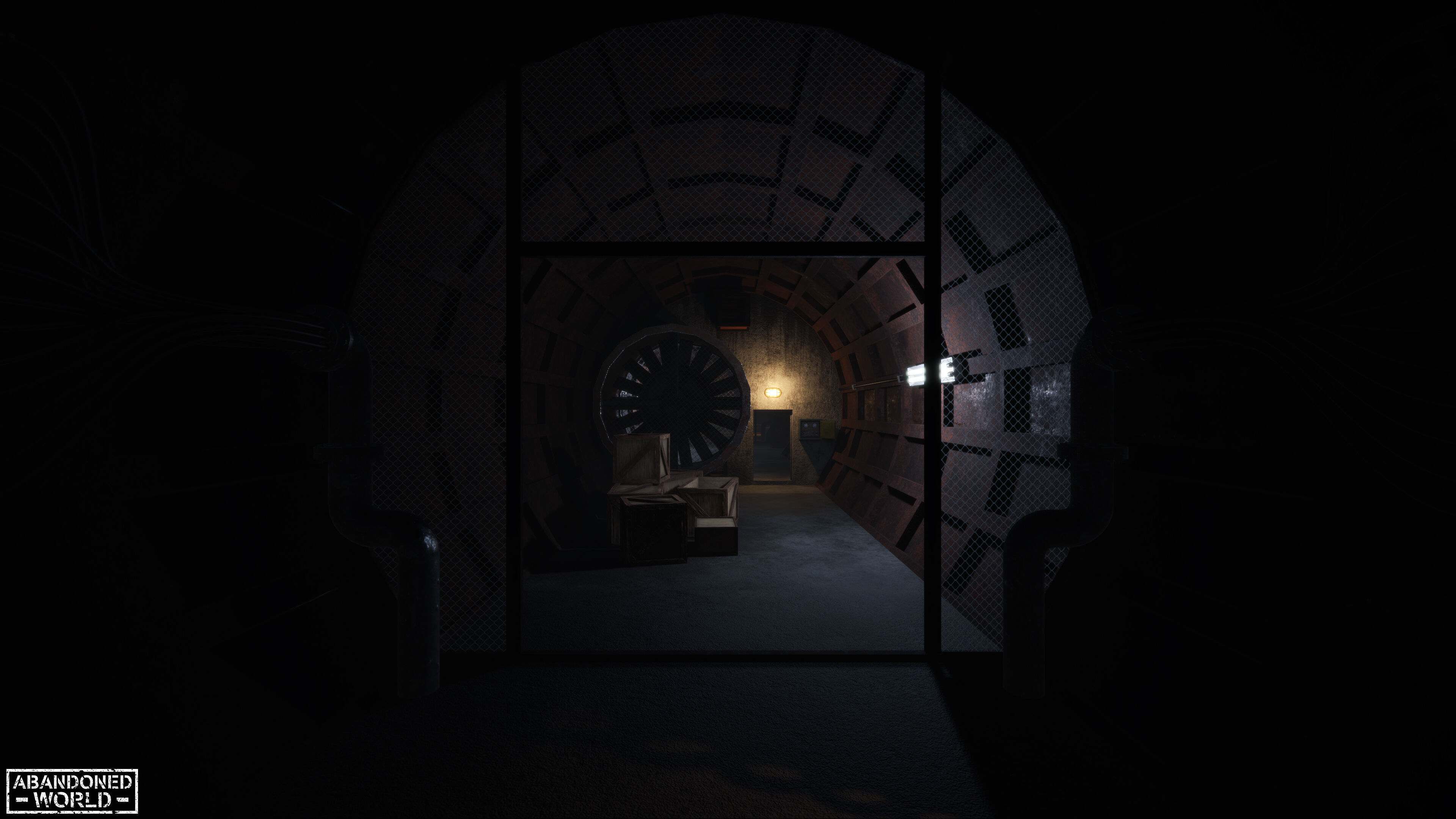 Modular Subway Tunnels for Unity Low-poly 3D model_20