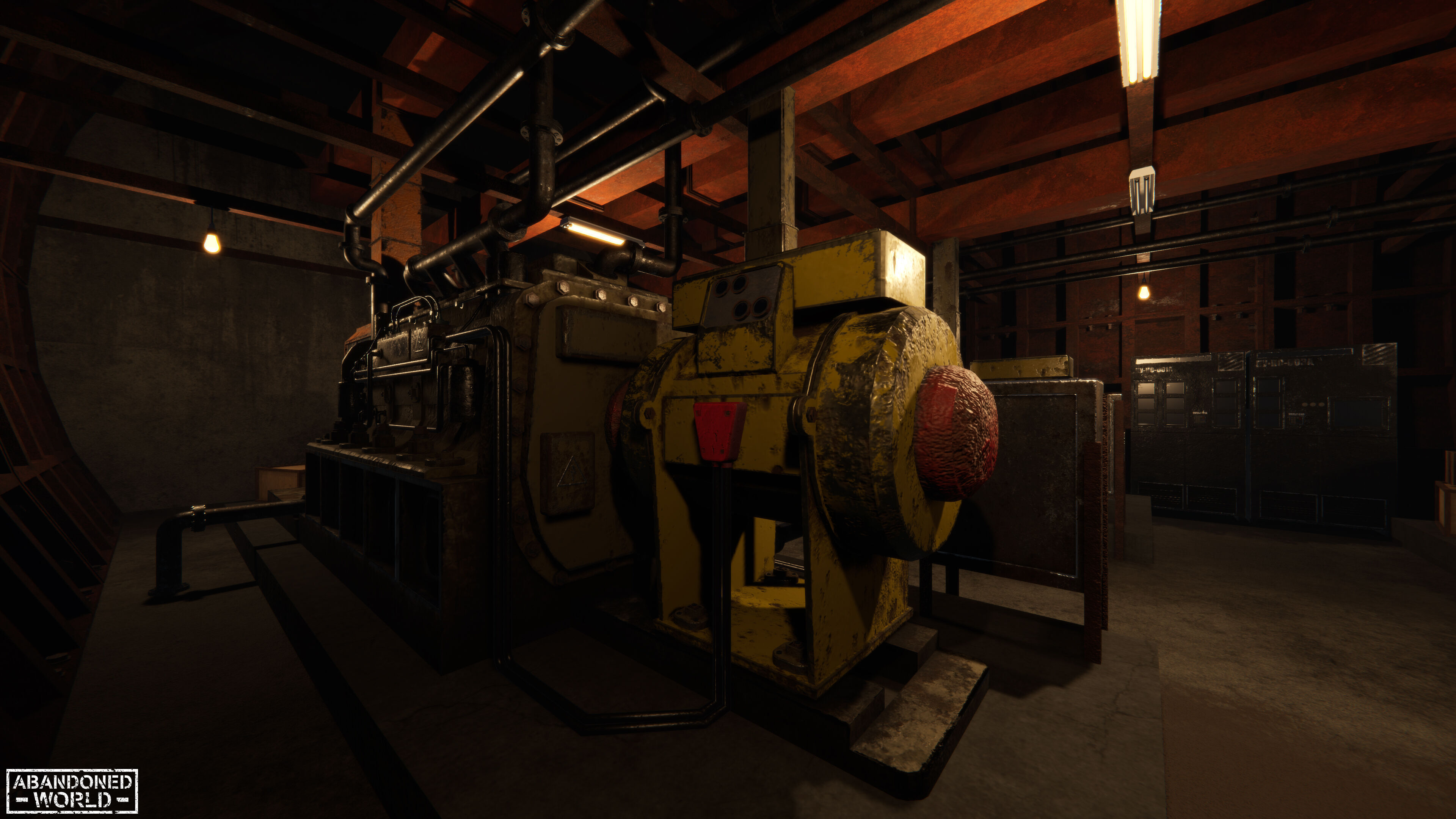 Modular Subway Tunnels for Unity Low-poly 3D model_26