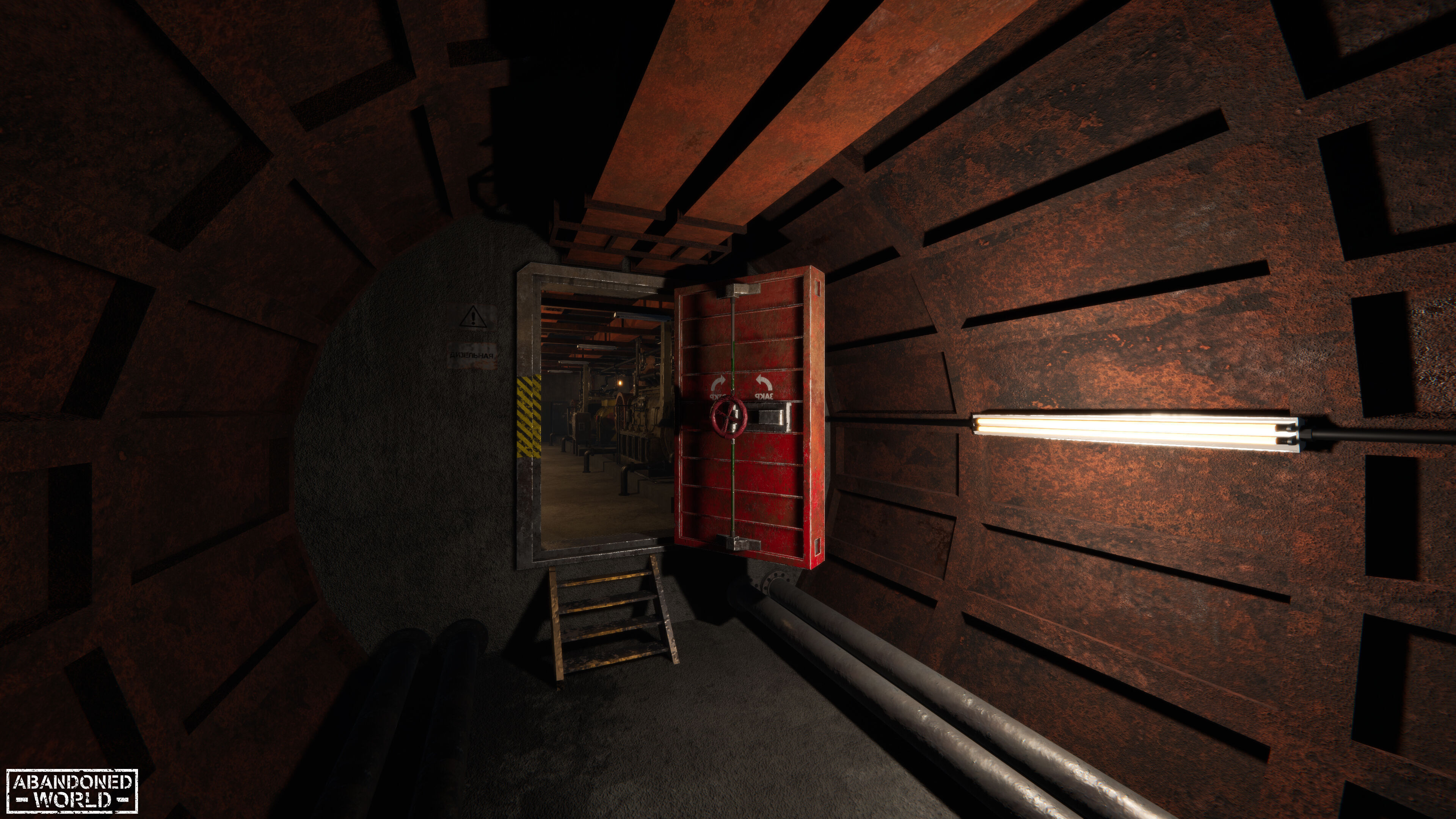 Modular Subway Tunnels for Unity Low-poly 3D model_23