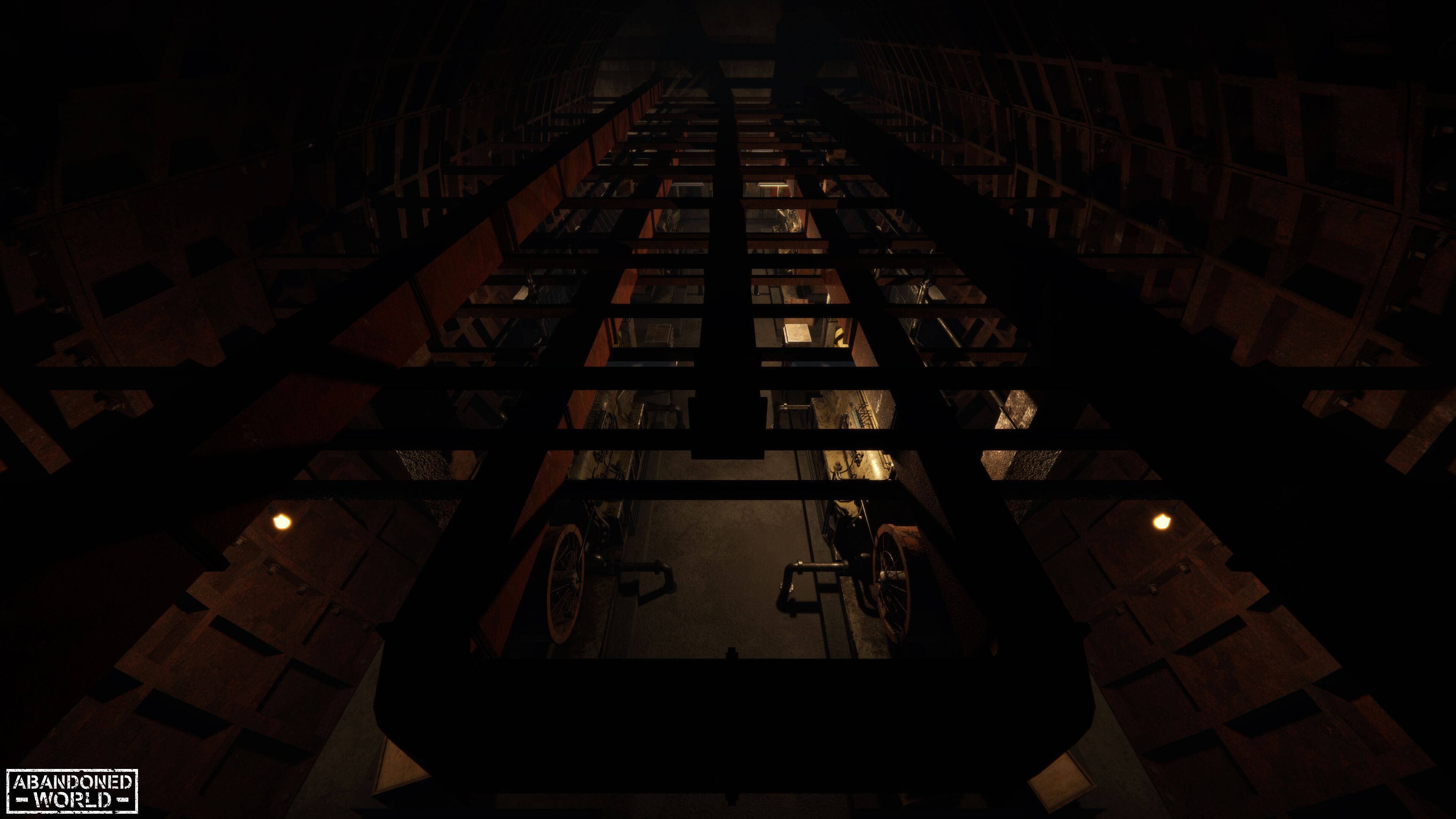 Modular Subway Tunnels for Unity Low-poly 3D model_27