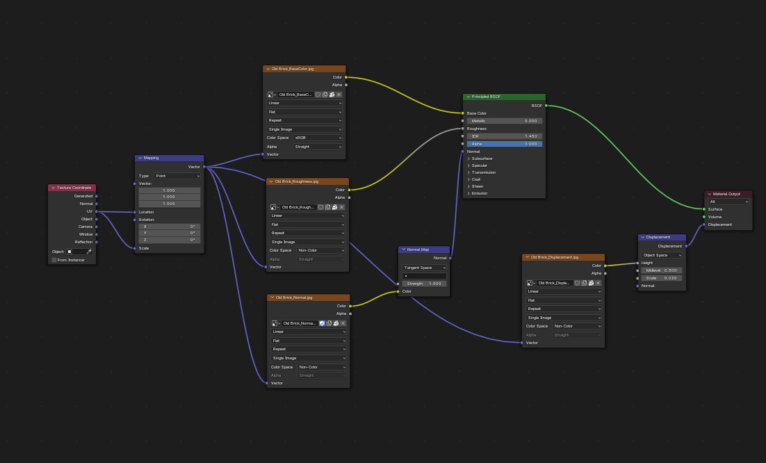 Classic Red Brick Wall Texture_7