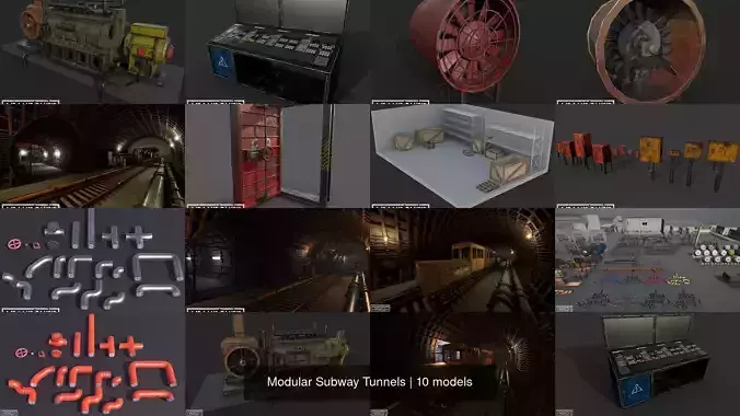 Modular Subway Tunnels