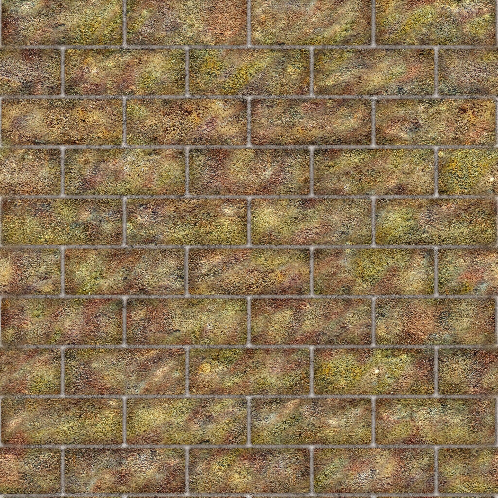 Mossy Cobblestone Blocks Texture_3