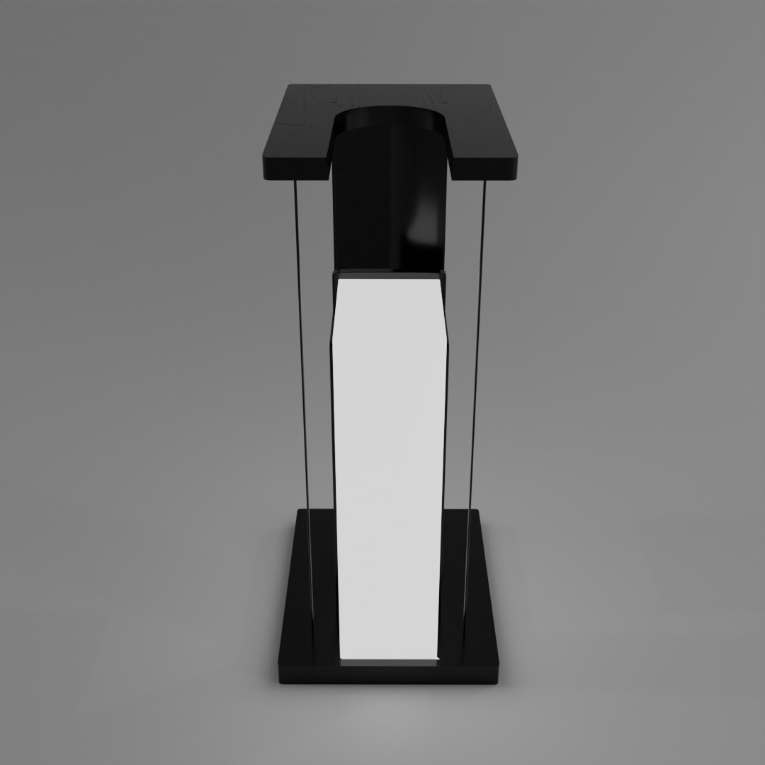 Multifunctional ChargerLight LowPoly PBR Game VR AR Ready Low-poly 3D model_12